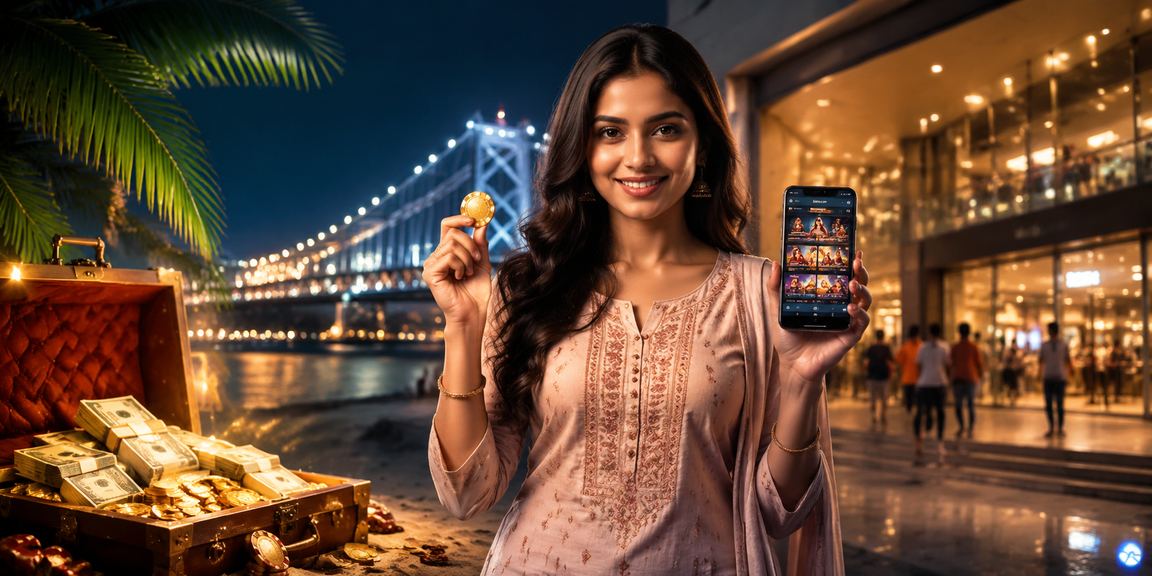 Casino app user in Kolkata playing on mobile